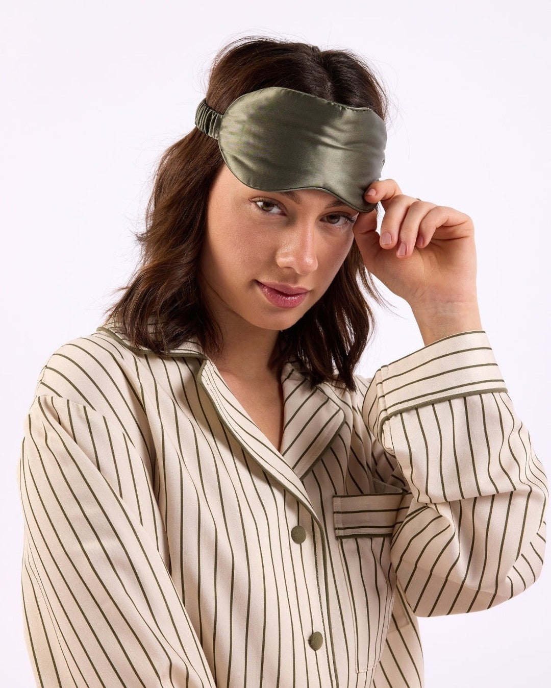 Silk Eyemask - Sage - Hommey