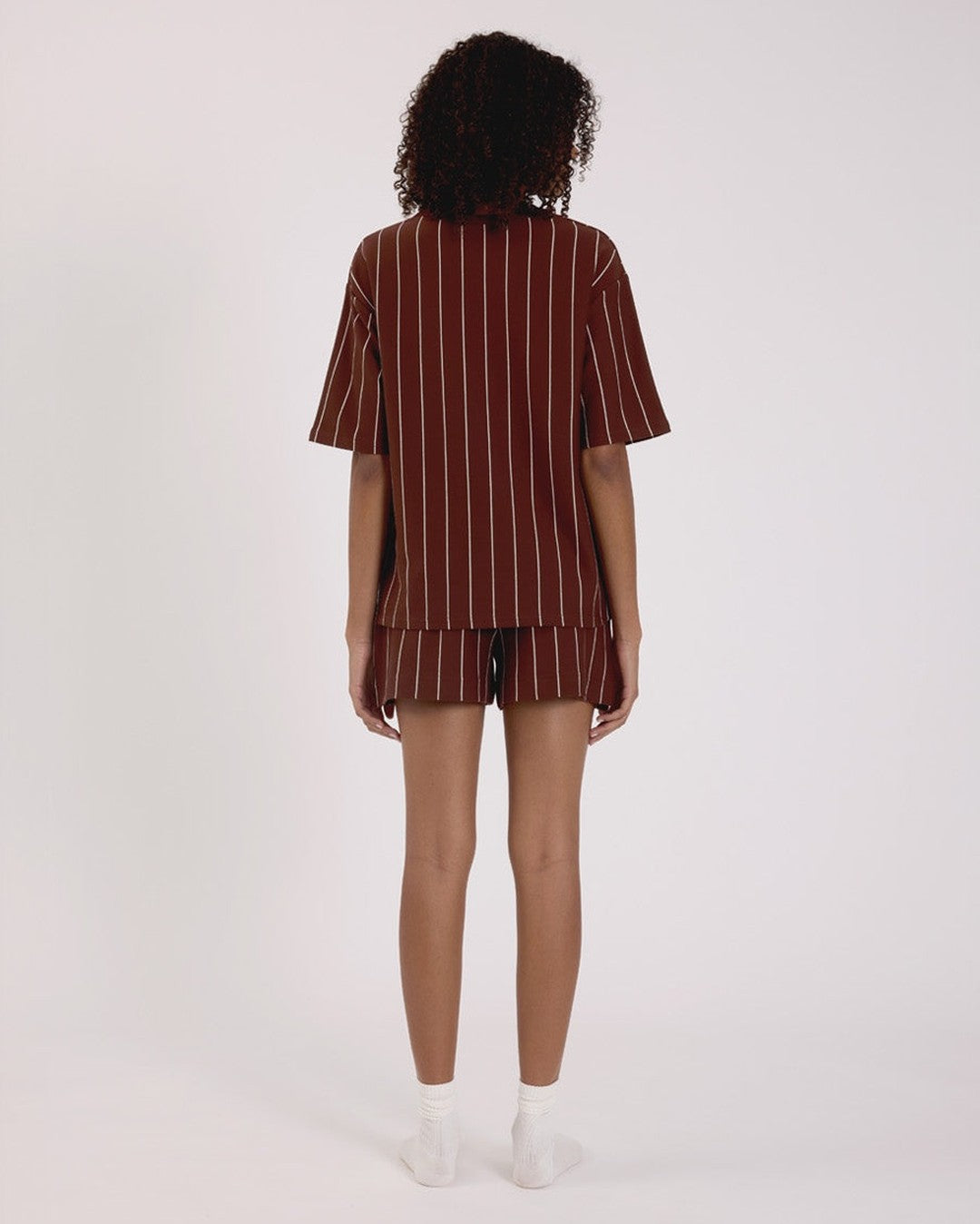 Sleep T-Shirt - Mahogany - Hommey