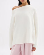 Lavinia Knit - Salt - Nude Lucy