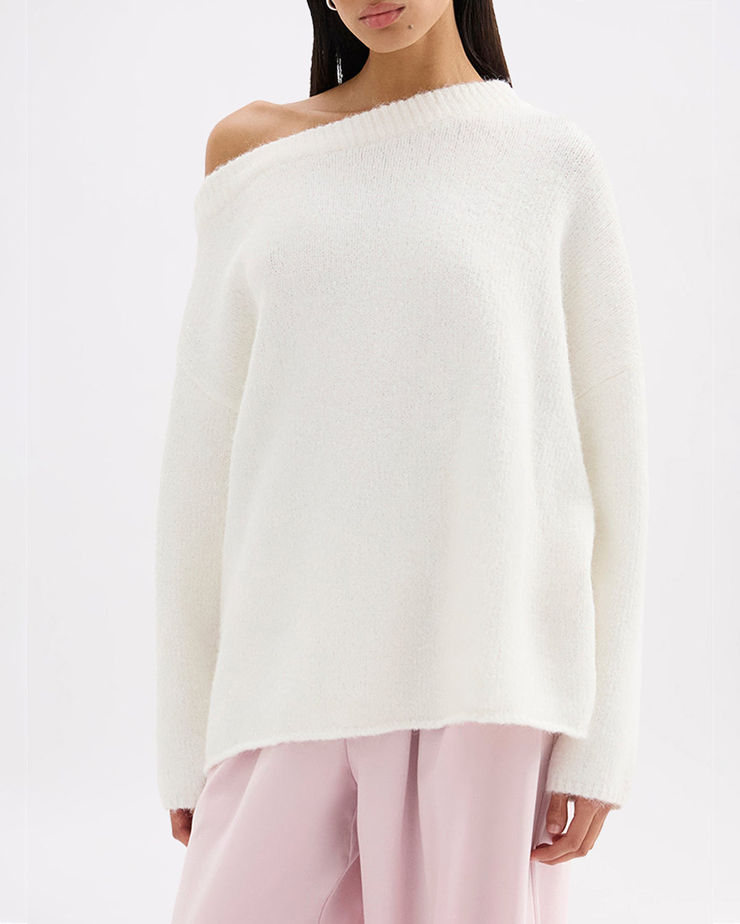 Lavinia Knit - Salt - Nude Lucy
