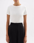 Organic Baby Tee - White - Nude Lucy