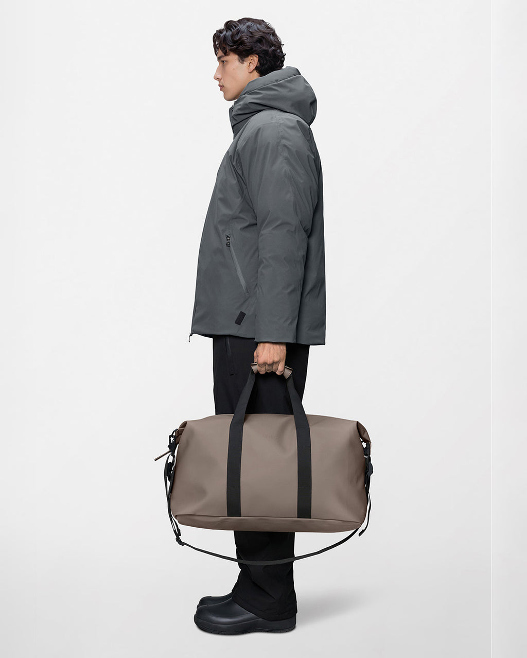 Hilo Weekend Bag - Cinder by Rains - view 2