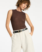 In Reverse Belt - Black/Gold - Status Anxiety