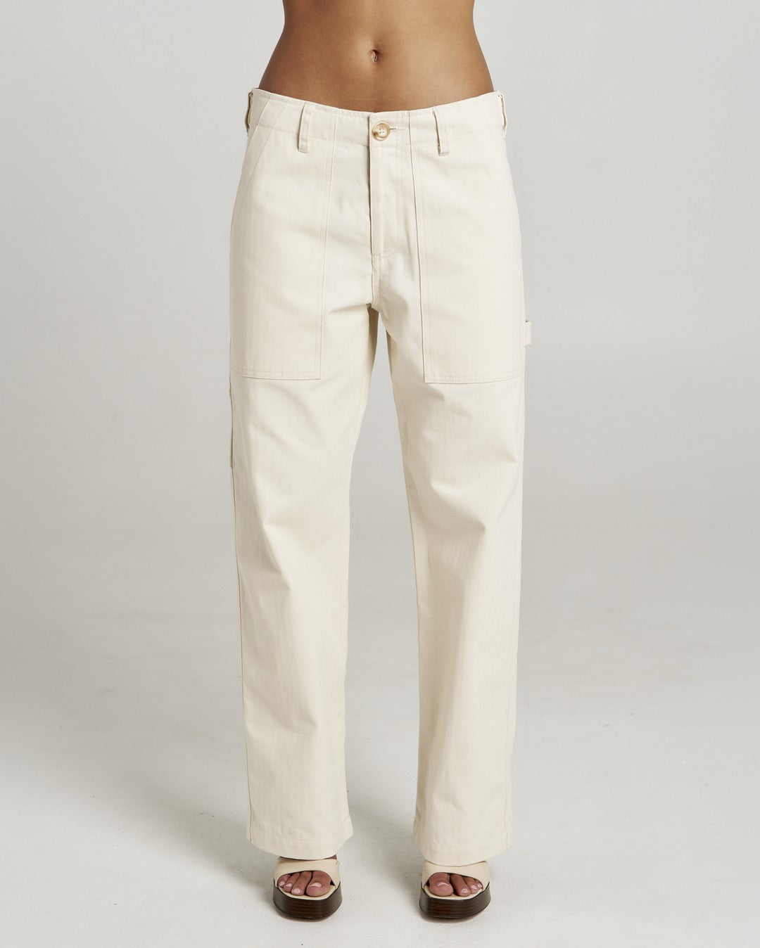 Carpenter Pant - Ecru - Summi Summi