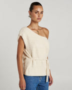 Ivy Knit Top - Lily White by Summi Summi - view 2