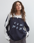 Common Sweatshirt - Navy/Sky - Commonplace Essentials