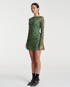 Hibernate A-Line Mini Dress - Viper - Summi Summi