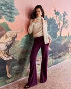 Fluffy Knit Scarf - Lily White - Summi Summi