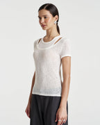 Cut Out Top - Vanilla - Summi Summi