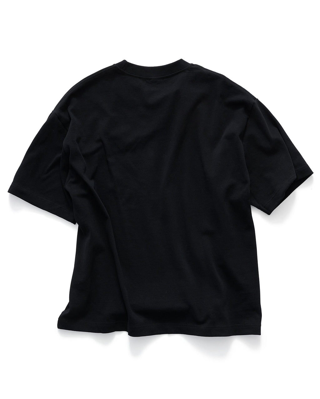 Brush Heavyweight T-Shirt - Black - S-Double