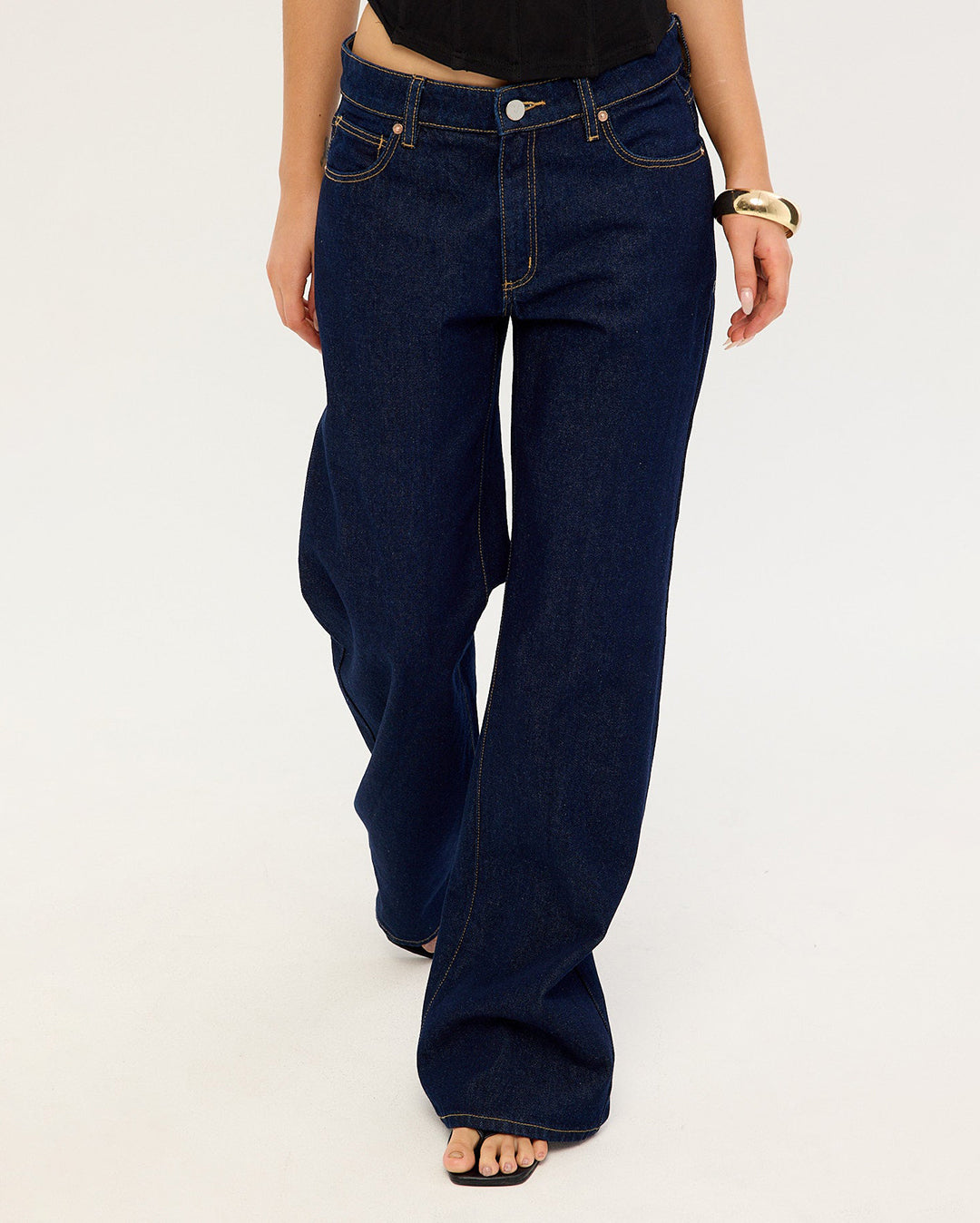 99 Baggy Rinse Recycled - Rinse Denim - Abrand
