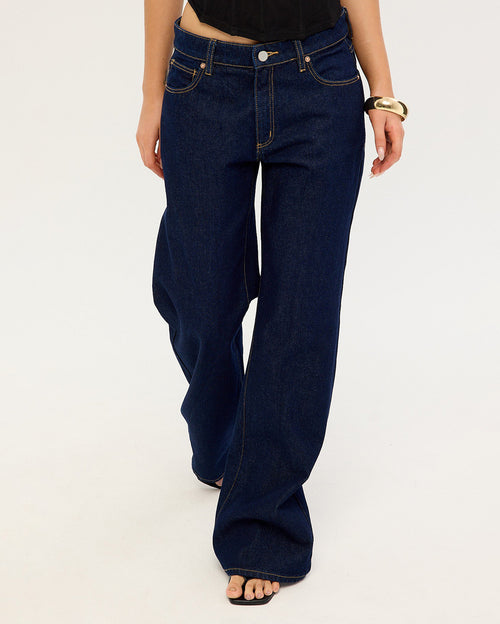 99 Baggy Rinse Recycled - Rinse Denim - Abrand