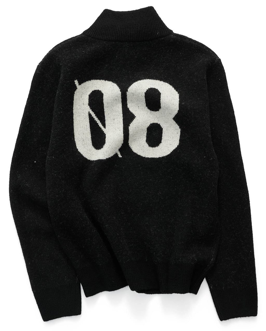 Quarter Zip - Black - S-Double