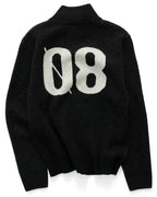 Quarter Zip - Black - S-Double