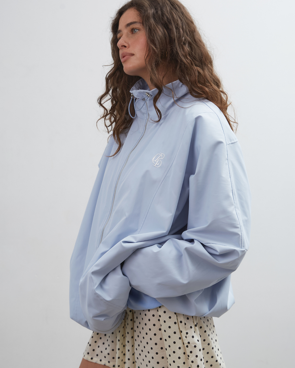 Bentley Windbreaker - Baby Blue - Commonplace Essentials