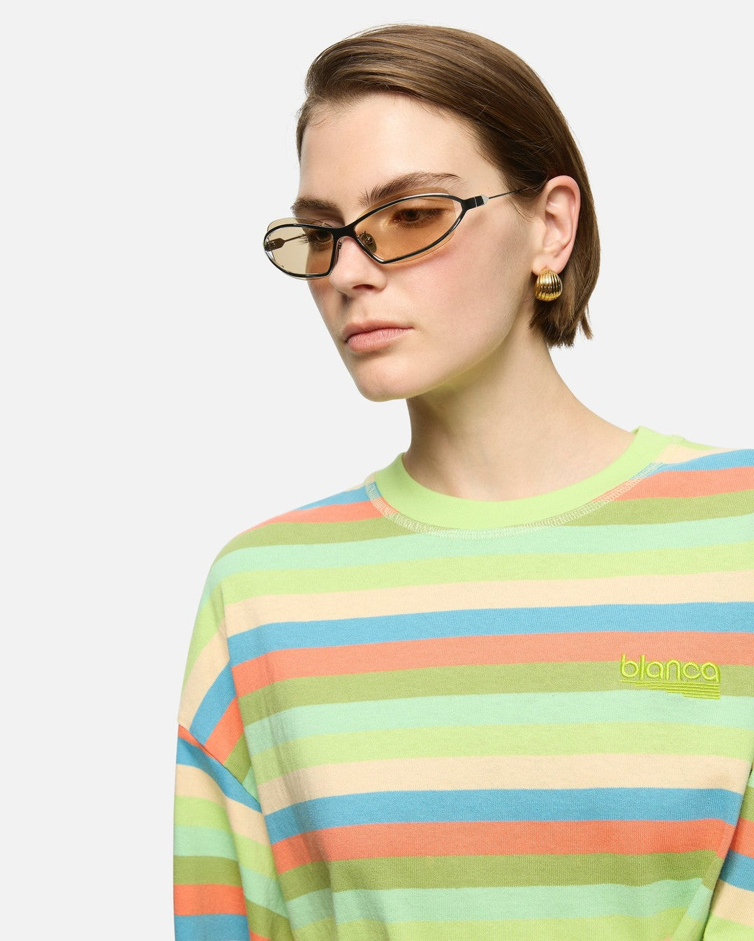 Blanca Hana Tee - Lime - Blanca