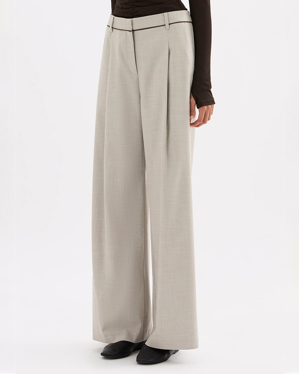 Aren Pant - Sandstone - Nude Lucy