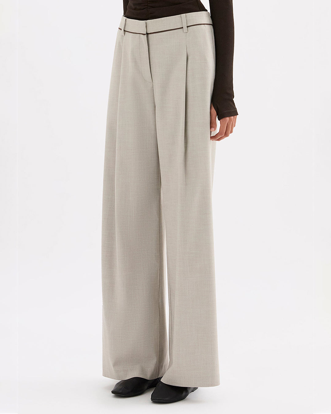 Aren Pant - Sandstone - Nude Lucy