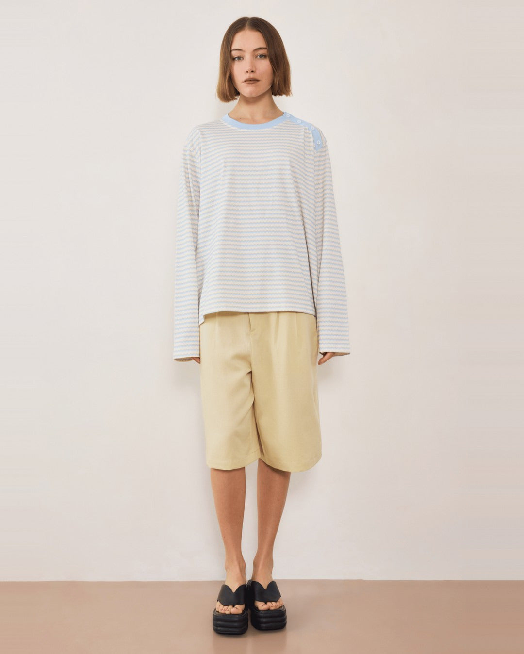 Longline Short - Sand - Commonplace Essentials