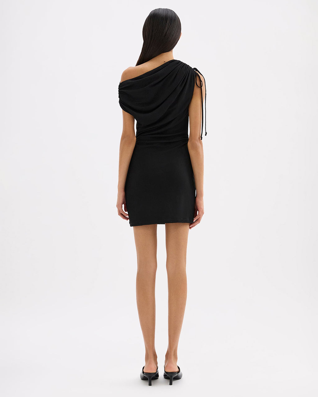 Marti Mini Dress - Black - Nude Lucy