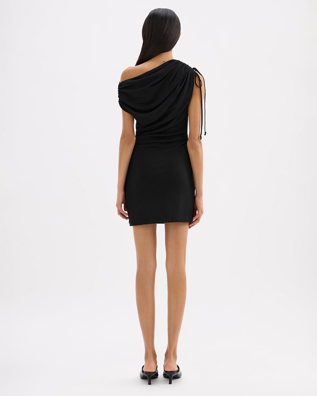 Marti Mini Dress - Black - Nude Lucy
