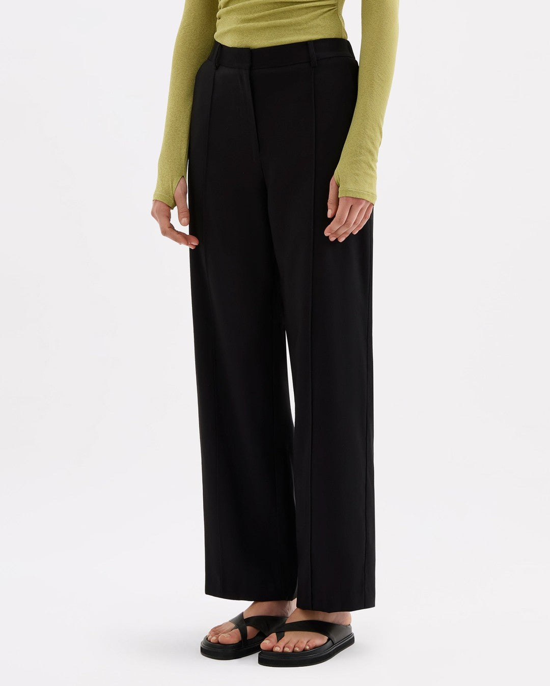Ramon Pant - Black - Nude Lucy