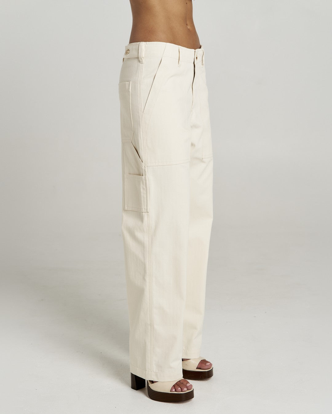 Carpenter Pant - Ecru - Summi Summi