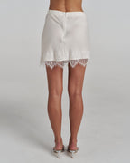 Florence Mini Skirt - White - Summi Summi