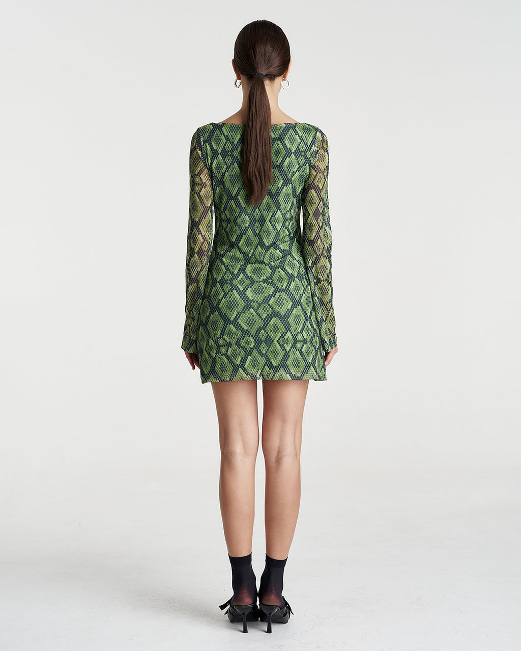 Hibernate A-Line Mini Dress - Viper - Summi Summi