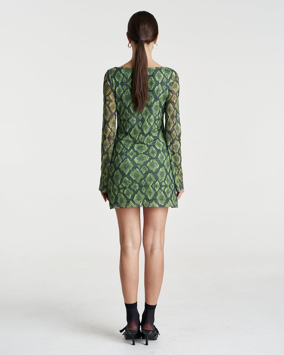 Hibernate A-Line Mini Dress - Viper - Summi Summi