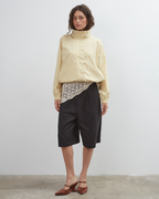 Longline Short - Black - Commonplace Essentials