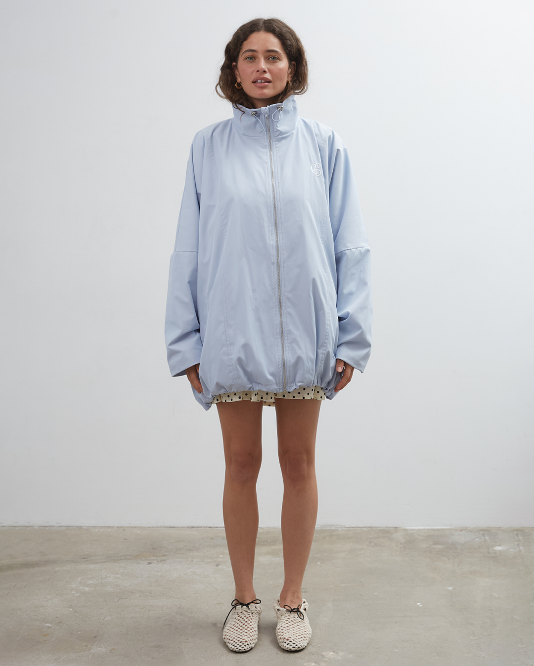 Bentley Windbreaker - Baby Blue - Commonplace Essentials