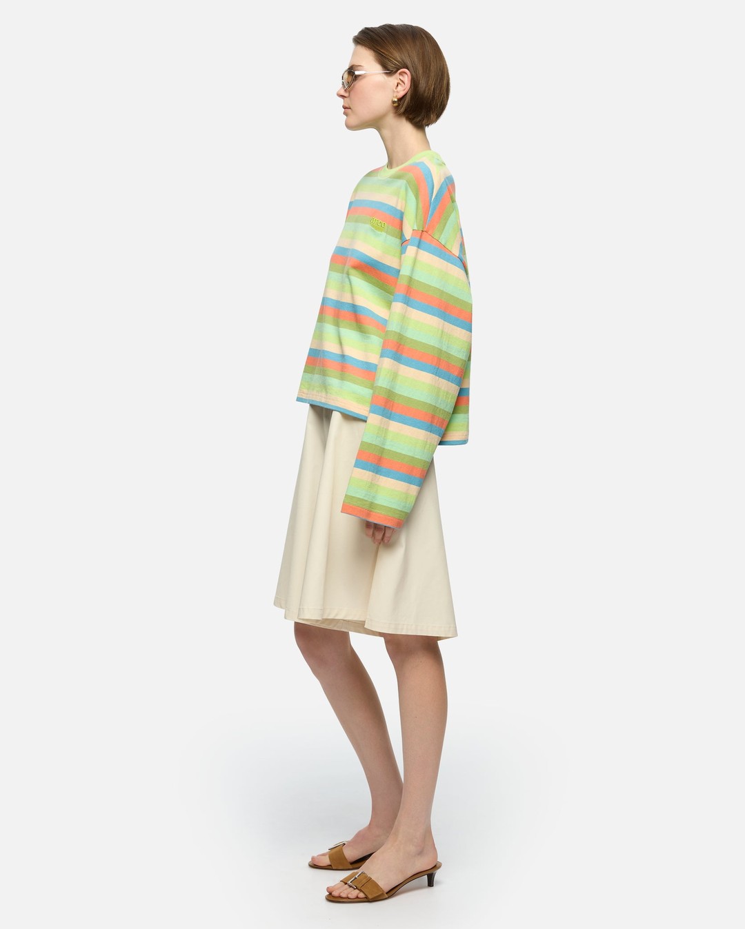 Blanca Hana Tee - Lime - Blanca