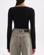 Arlotte Knit Cardigan - Black - Nude Lucy