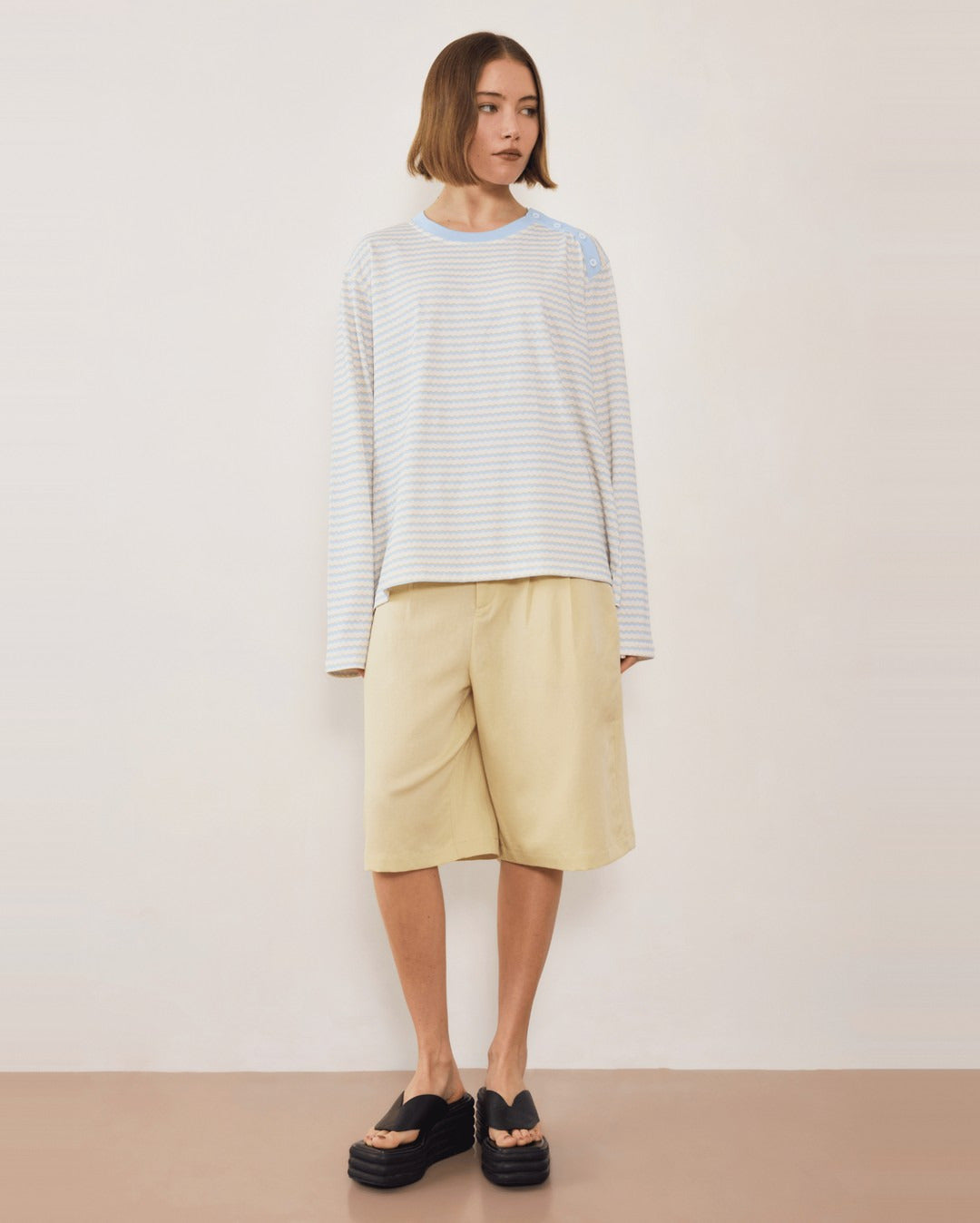 Longline Short - Sand - Commonplace Essentials
