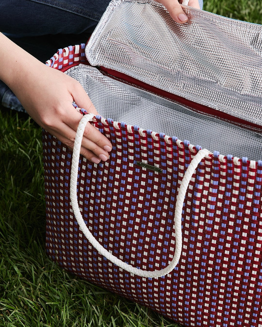 Insulated Tote Bag - Berry - Hommey