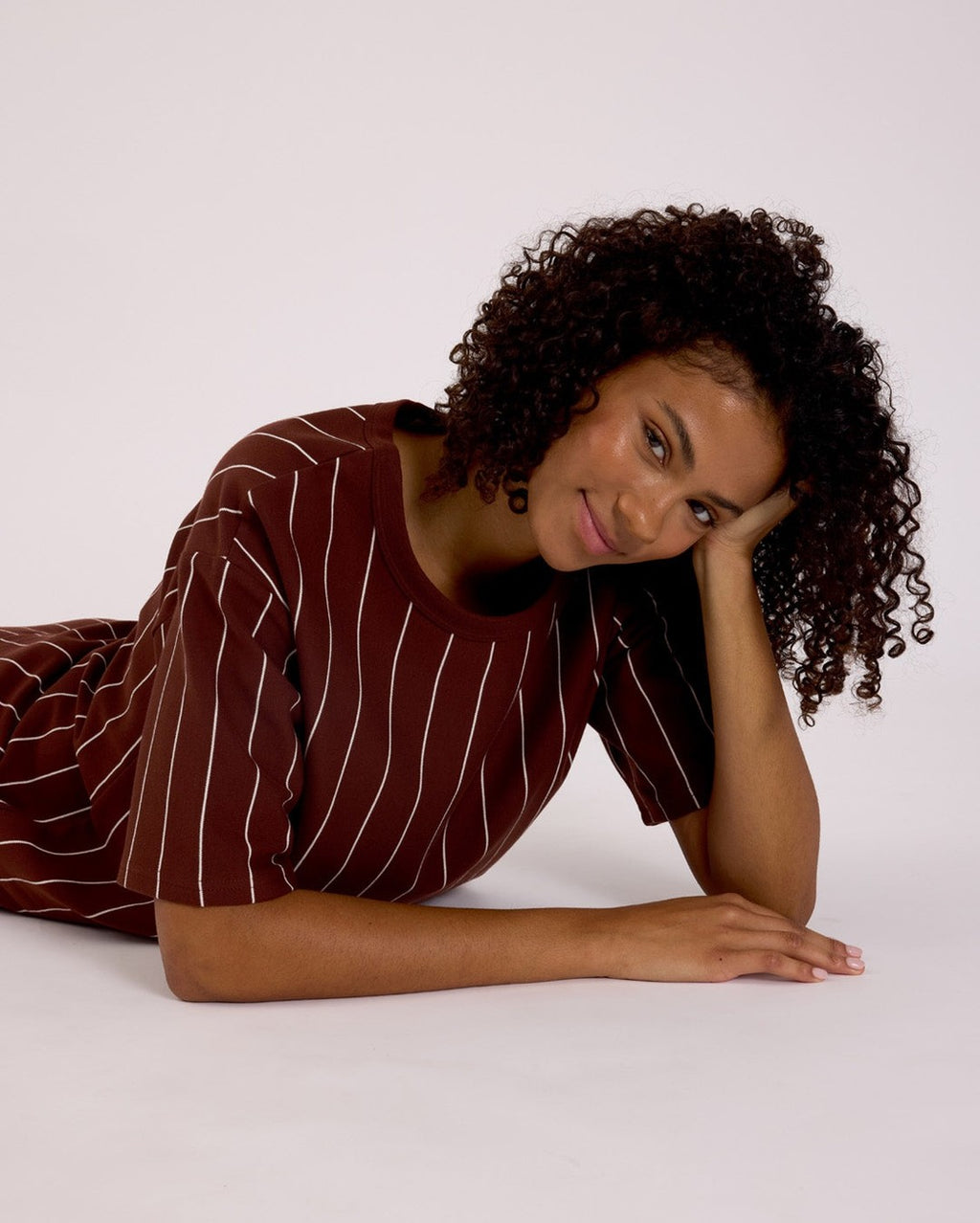 Sleep T-Shirt - Mahogany - Hommey