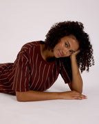 Sleep T-Shirt - Mahogany - Hommey