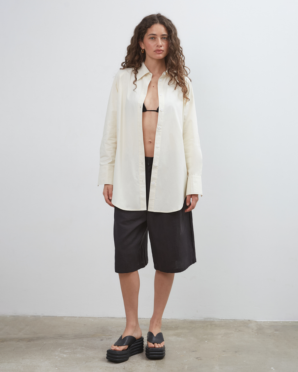 Raglan Shirt - Butter - Commonplace Essentials