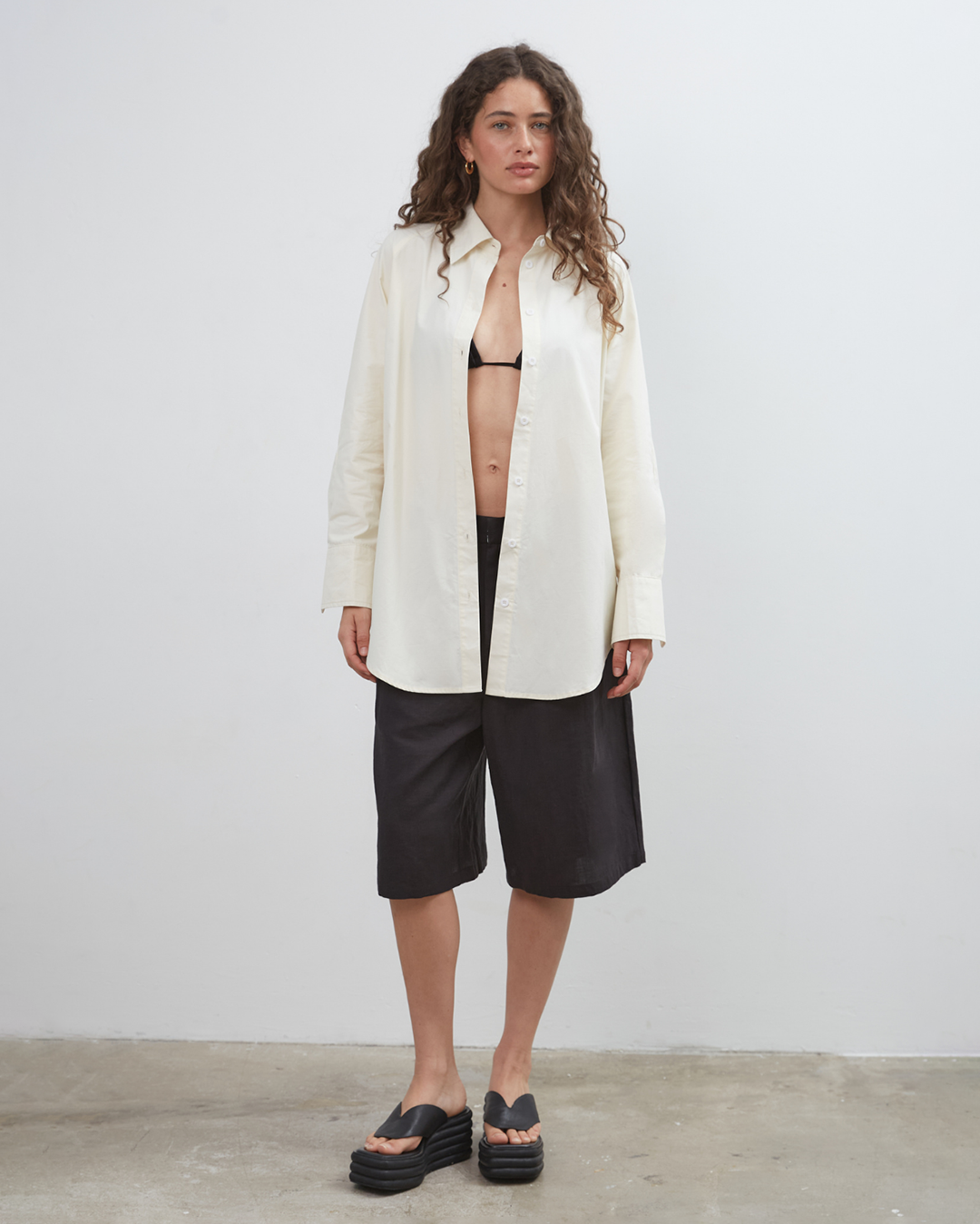 Raglan Shirt - Butter - Commonplace Essentials