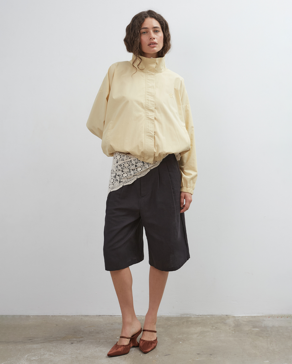 Longline Short - Black - Commonplace Essentials