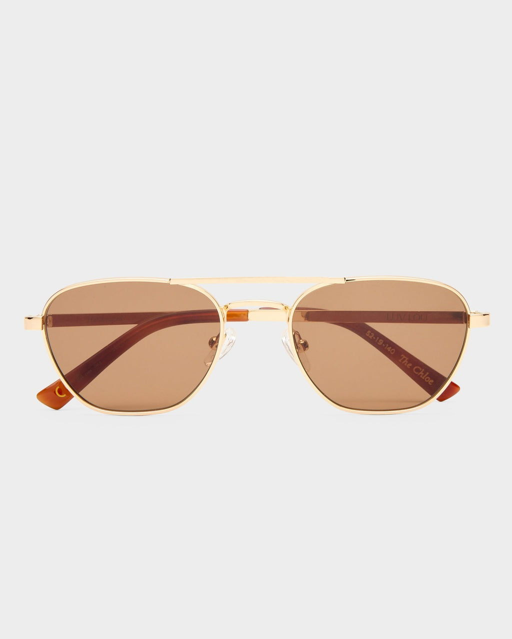 The Chloe Sunglasses - Gold - Luv Lou