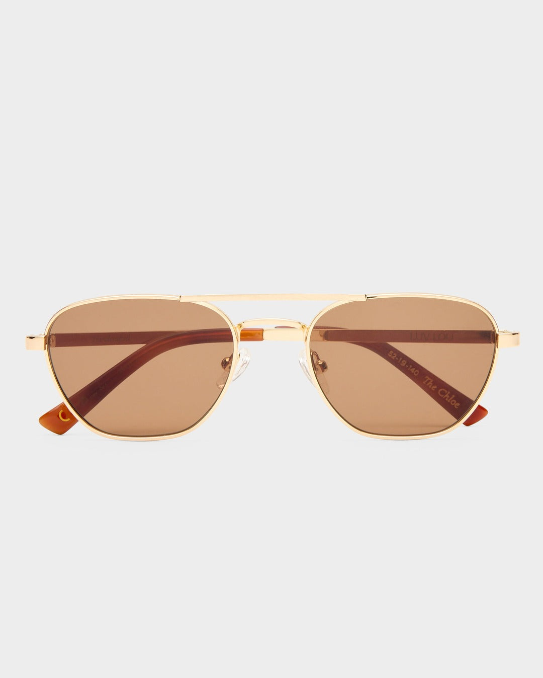 The Chloe Sunglasses - Gold - Luv Lou
