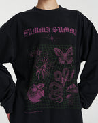 Return to Eden Long Sleeve Top - Black - Summi Summi