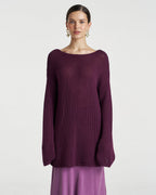 Bell Long Sleeve Knit - Mulberry - Summi Summi