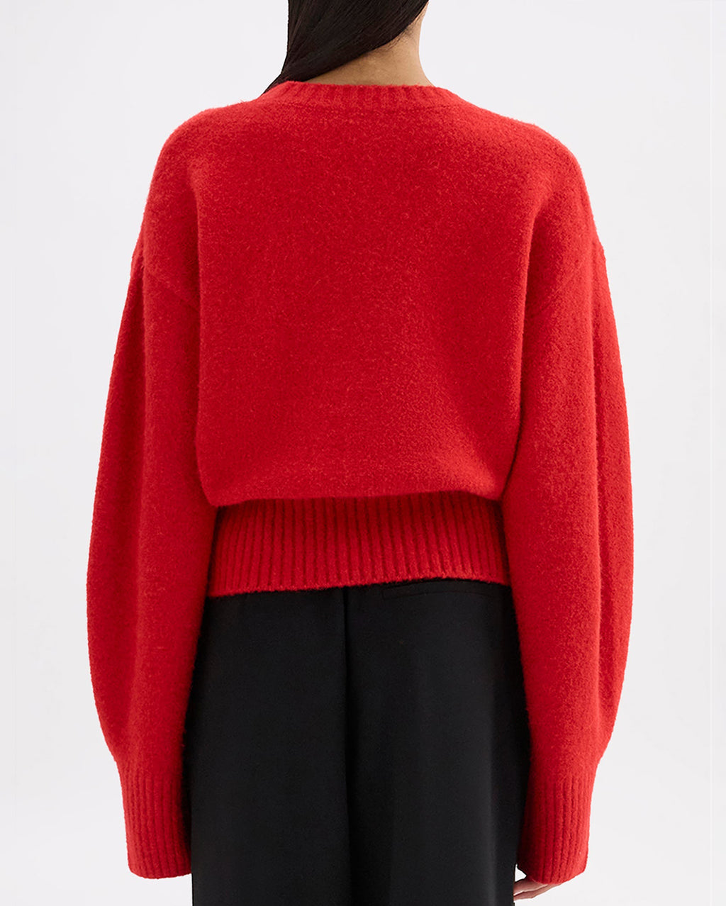 Elsie Knit - Vermillion - Nude Lucy