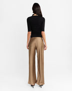 Giovanna Pants - Taupe by Madison the Label - view 5