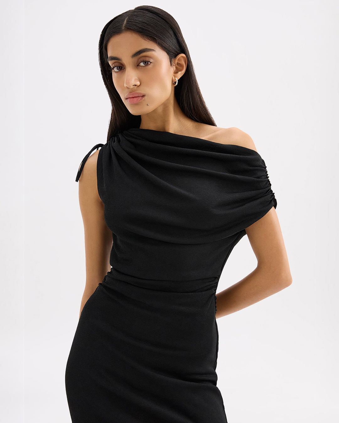 Marti Mini Dress - Black - Nude Lucy
