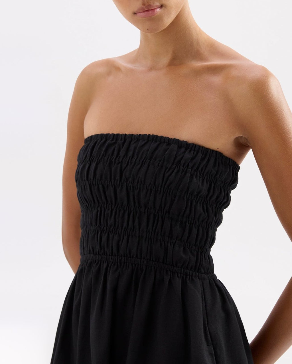 Zuri Maxi Dress - Black - Nude Lucy