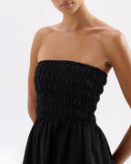 Zuri Maxi Dress - Black - Nude Lucy